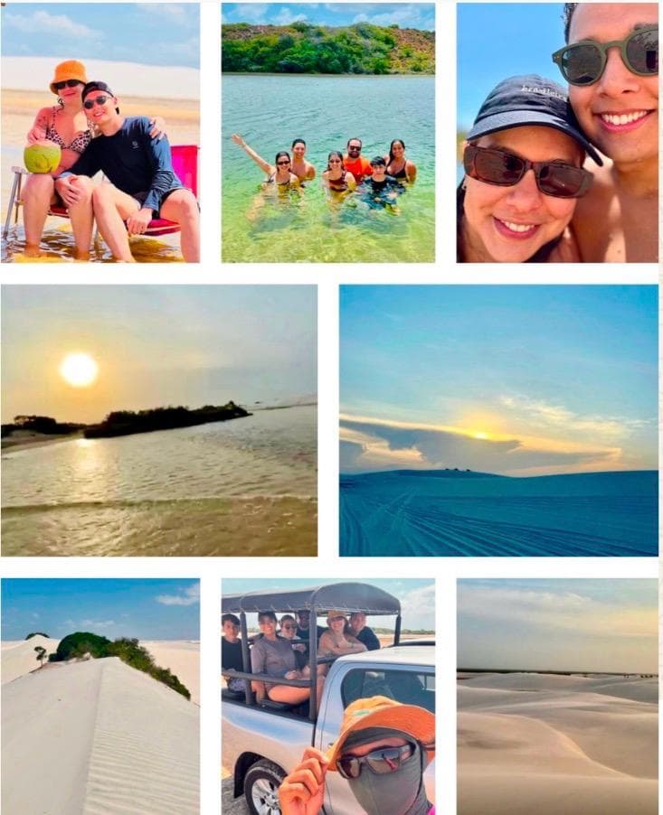 Grupo em viagem nacional